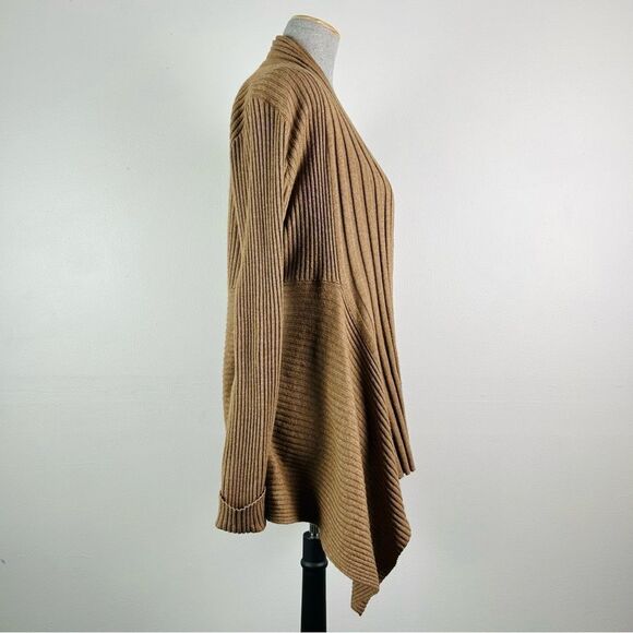 BCBG Cassie Camel Open Cardigan - Picture 2 of 8